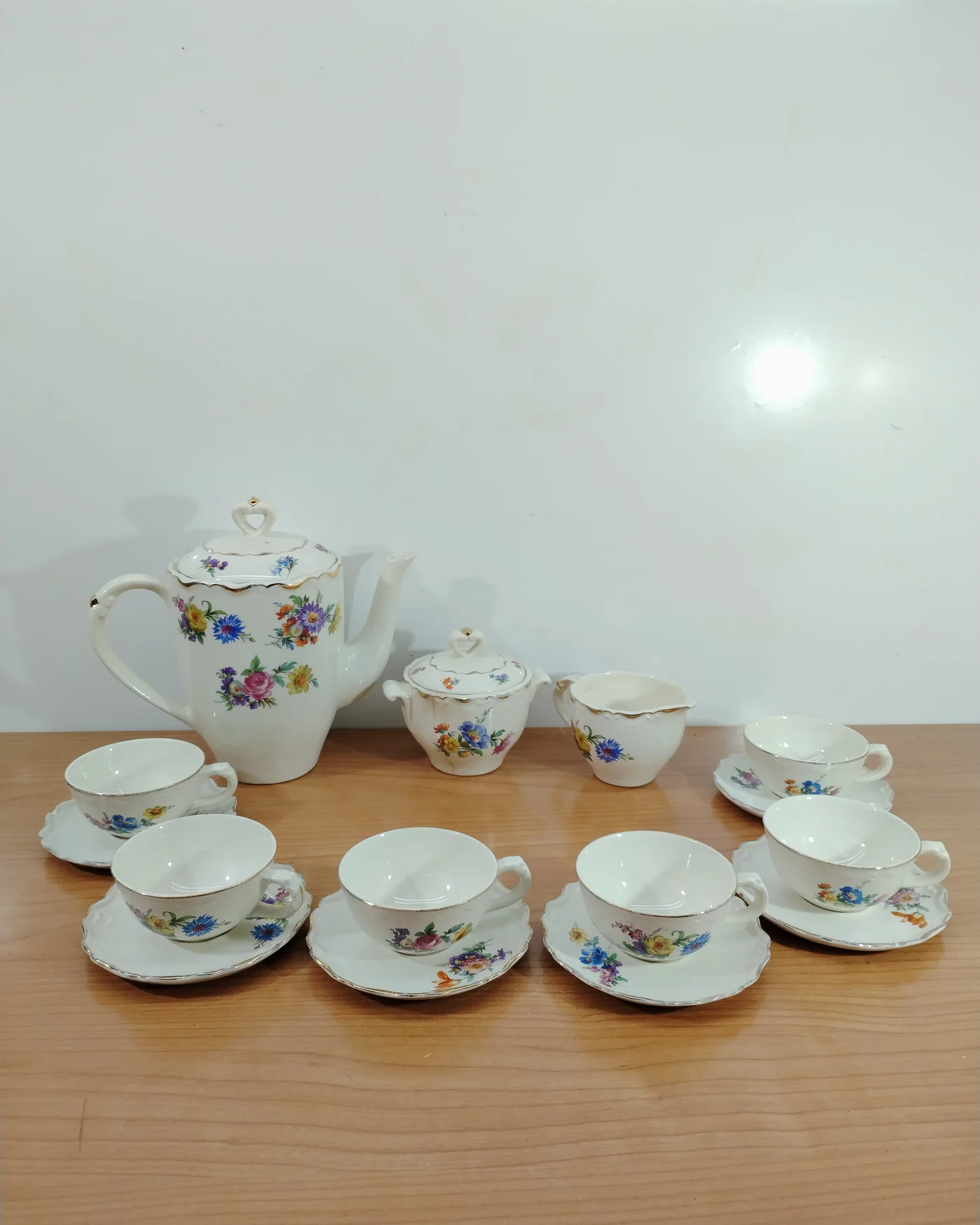 Juego de té Boch Fréres La Louvière - imagen 1