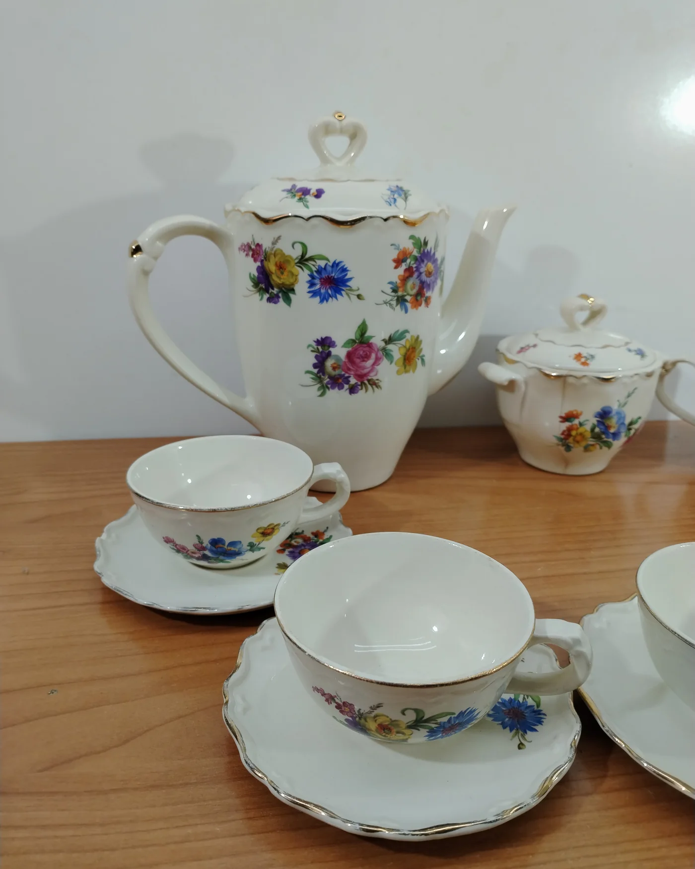 Juego de té Boch Fréres La Louvière - imagen 2