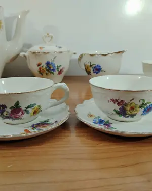 Juego de té Boch Fréres La Louvière - miniatura 3