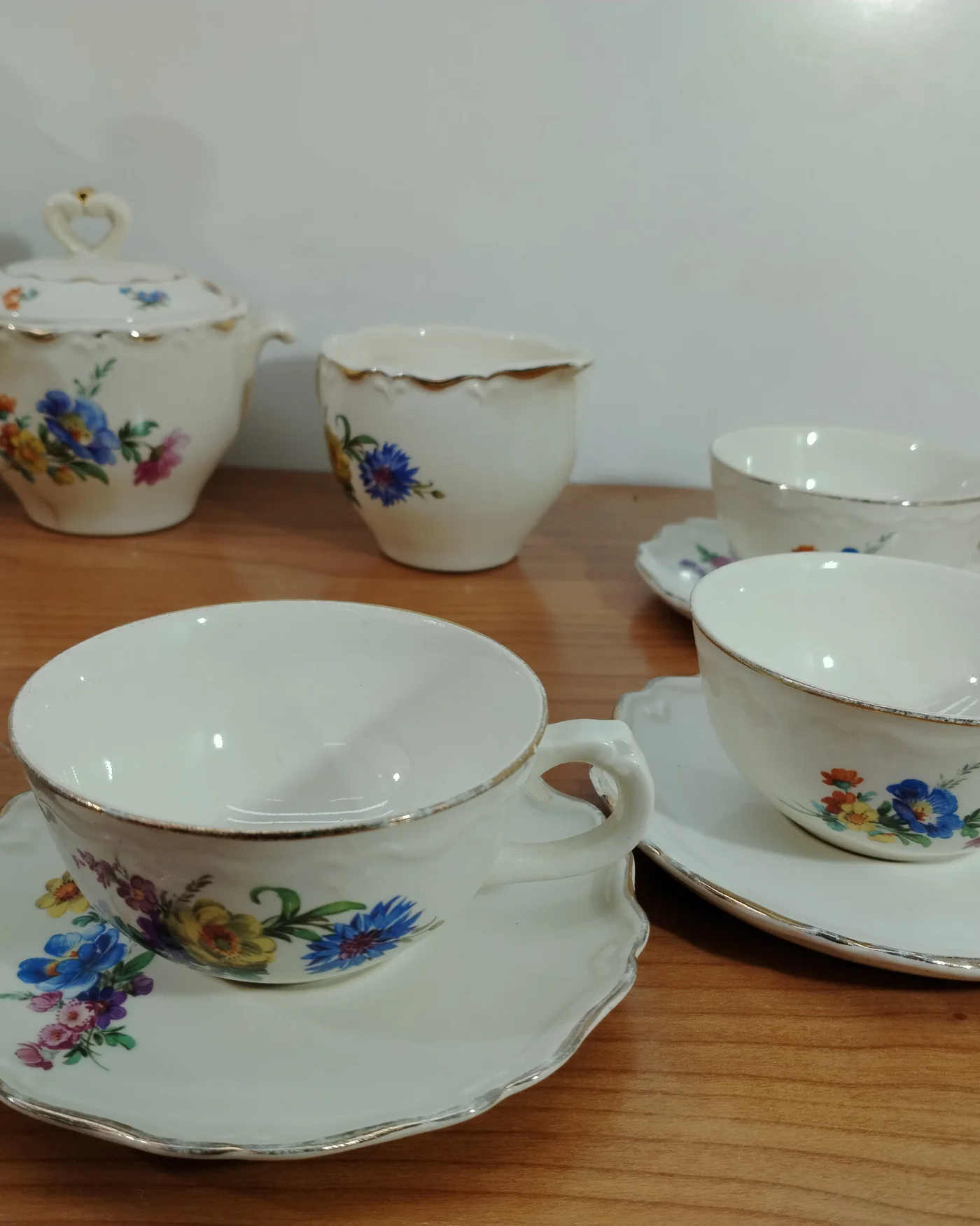Juego de té Boch Fréres La Louvière - imagen 4