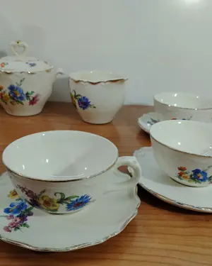 Juego de té Boch Fréres La Louvière - miniatura 4