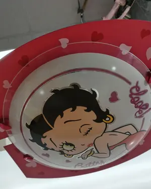 Lámpara de techo Betty Boop rosa - miniatura 2