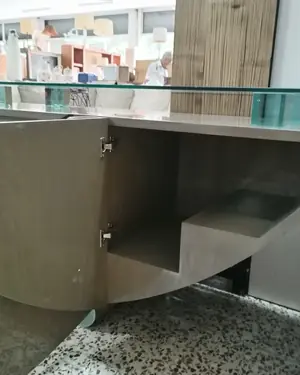 Aparador moderno de cristal y madera - miniatura 4