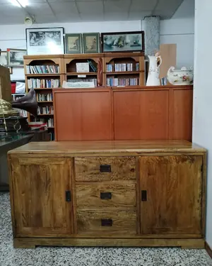Aparador rústico de madera maciza - miniatura 2