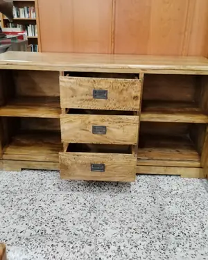 Aparador rústico de madera maciza - miniatura 3