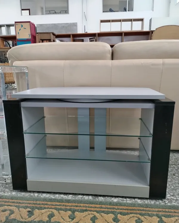 Mueble de tv base giratoria