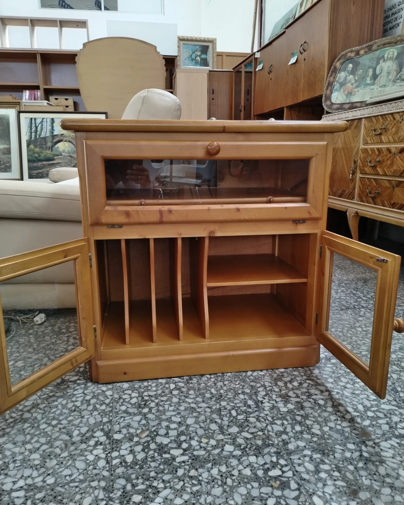 MUEBLE tV DE PINO rustico - imagen 5