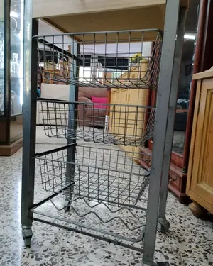 Mueble auxiliar de cocina con ruedas y cajón - miniatura 3