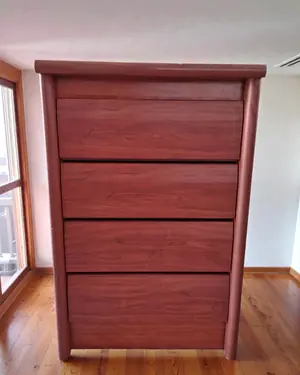Cajonera de madera de cuatro cajones - miniatura 1