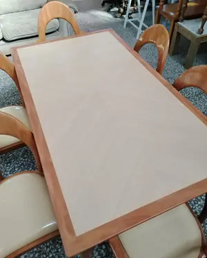 Conjunto de comedor moderno con mesa y 6 sillas - miniatura 6