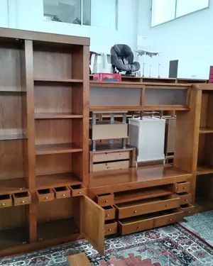Mueble de salón modular en madera - miniatura 3