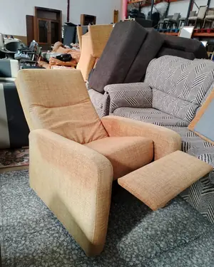 Sillón relax de tela reclinable - miniatura 4