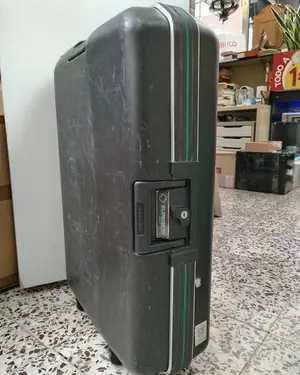 Maleta rígida vintage Superior con cerradura - miniatura 1