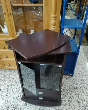 Mueble para tv en madera oscura - miniatura 4