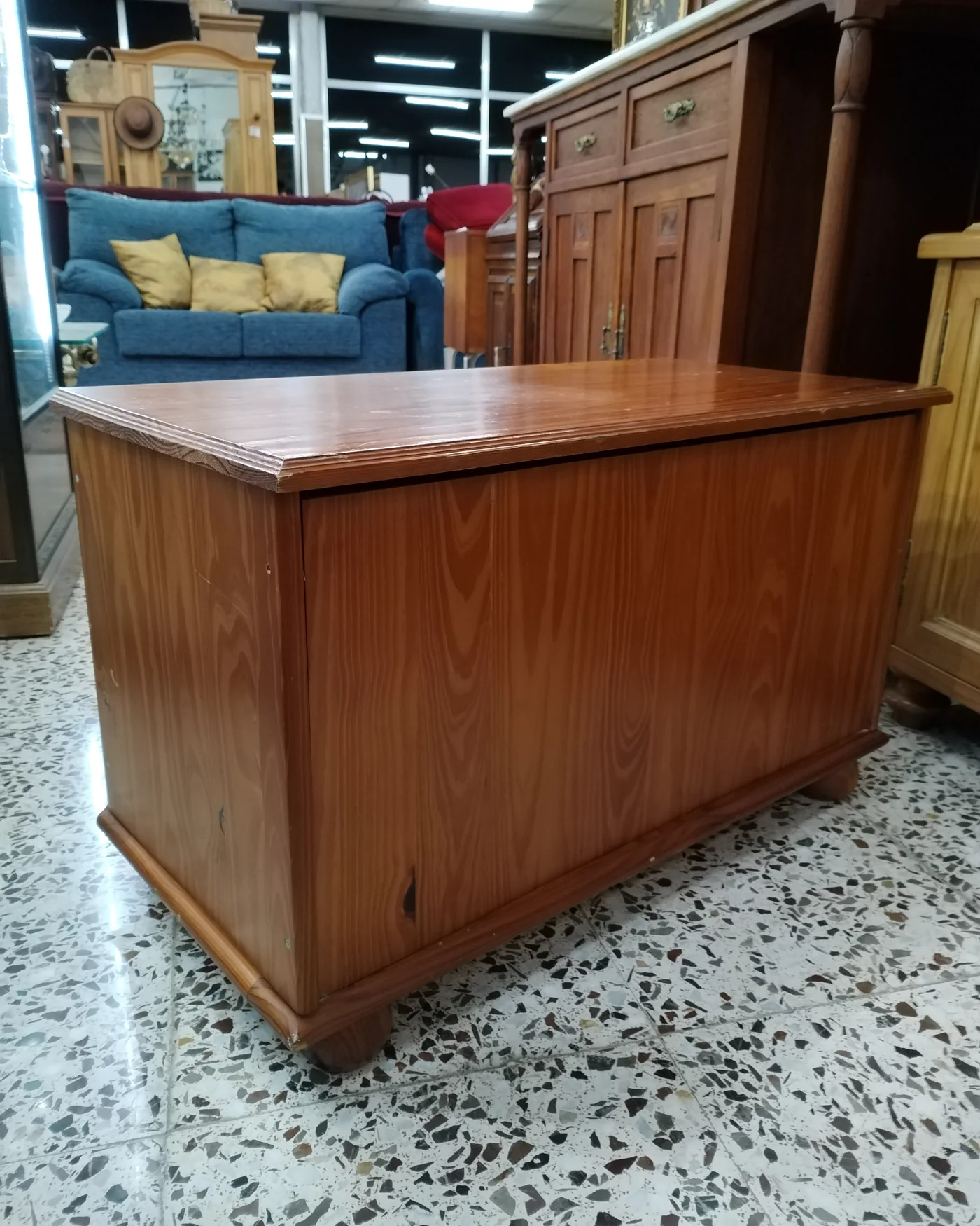 Arcon de madera rustica - imagen 2