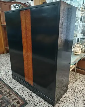 Aparador italiano de madera lacada y madera natural - miniatura 5