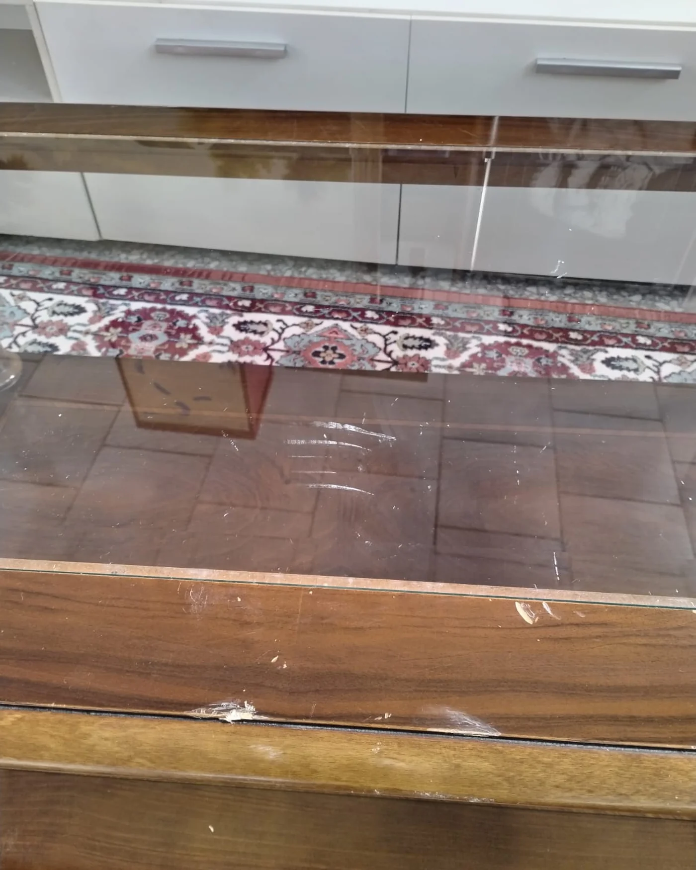 Mesa de Centro con Cristal - imagen 3