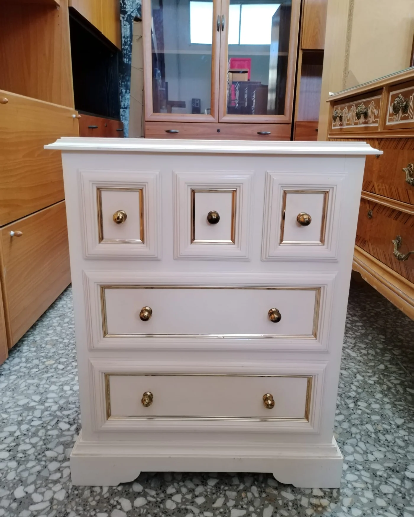 Cajonera Francesa Vintage Estilo Shabby Chic - imagen 2
