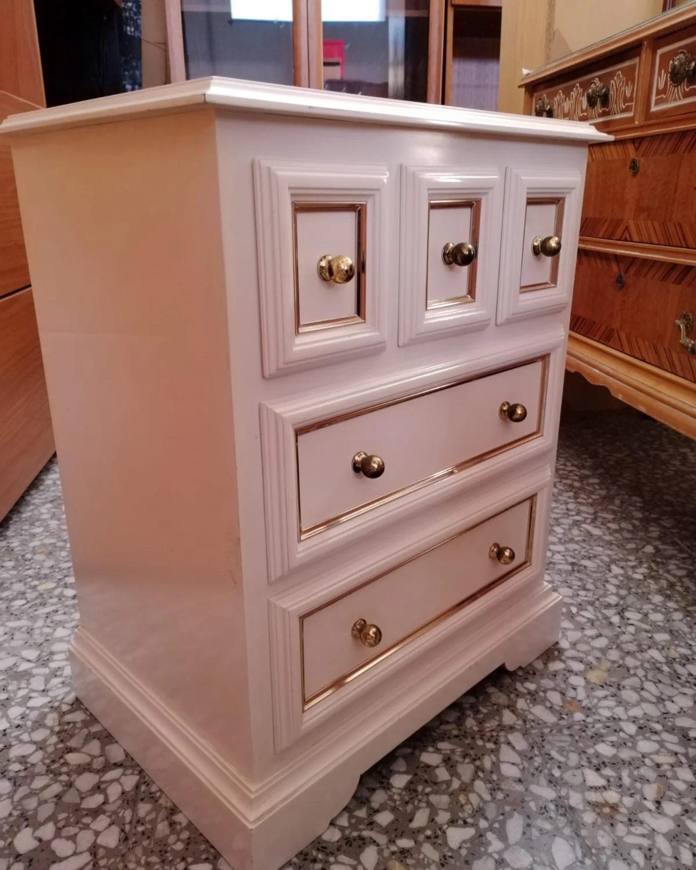 Cajonera Francesa Vintage Estilo Shabby Chic - imagen 5
