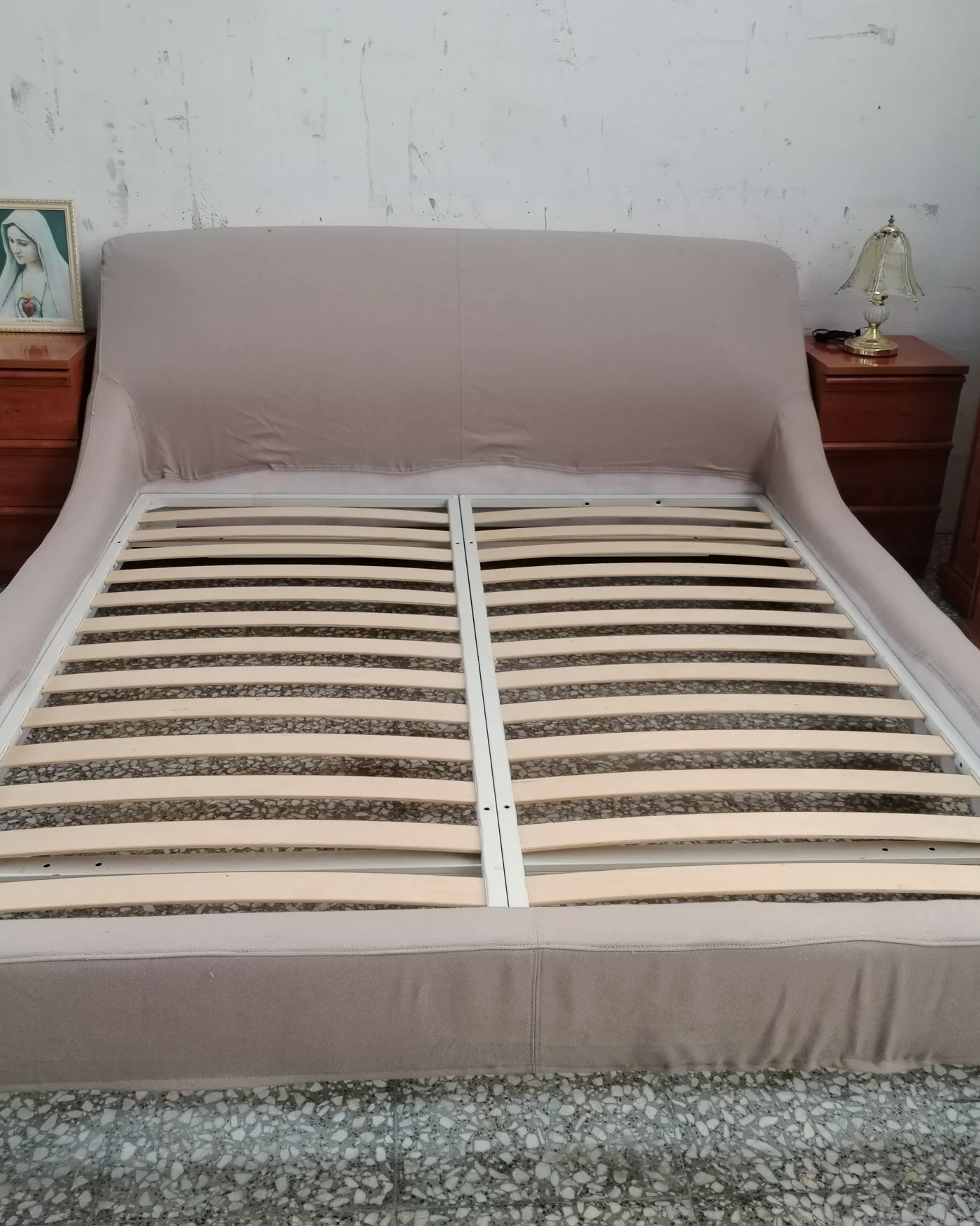 CAma superking tapizada con somier - imagen 2