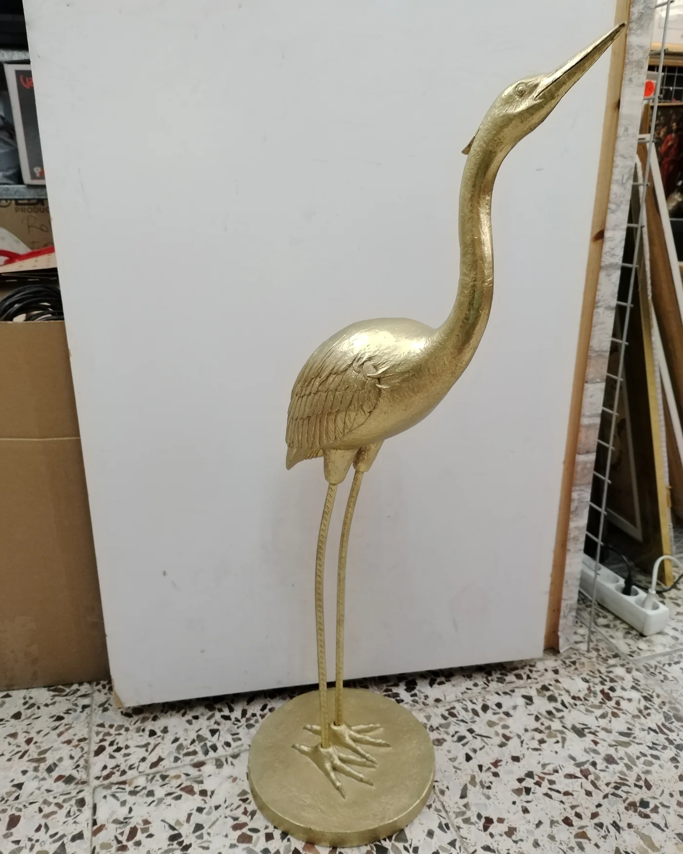 ESCULTURA DE GARZA - imagen 1
