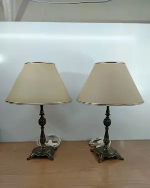 PAREJA LAMPARAS VINTAGE - miniatura 1