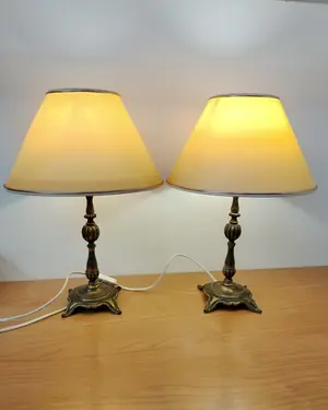 PAREJA LAMPARAS VINTAGE - miniatura 5