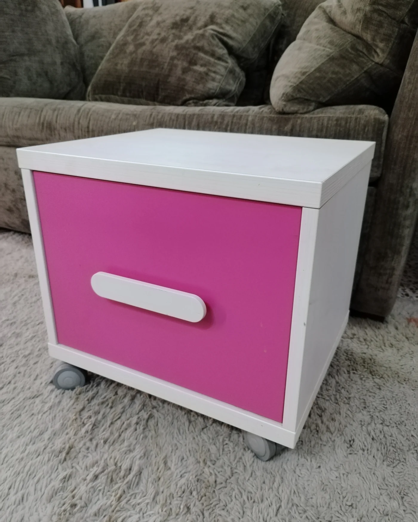 MESITA DE NOCHE DE MADERA - imagen 2