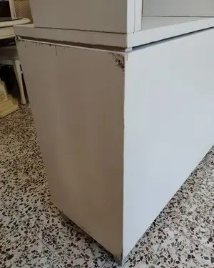 Estantería modular blanca con consola y cajones - miniatura 5