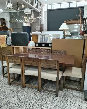 Conjunto de comedor estilo colonial - miniatura 1