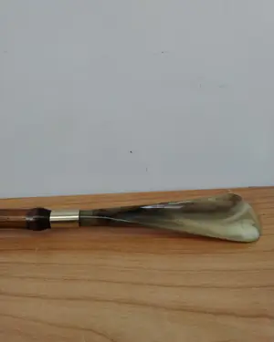 Calzador antiguo con cabeza de elefante - miniatura 4