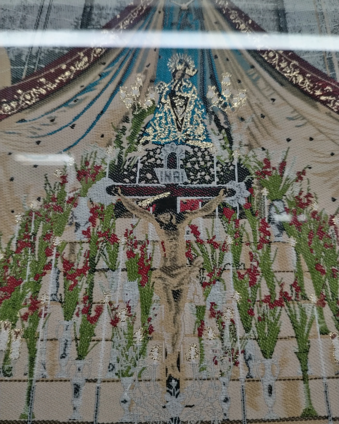 CUADRO ALTAR ALA VIRGEN DEL ROCIO - imagen 4