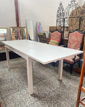 Mesa extensible ikea blanca - miniatura 3