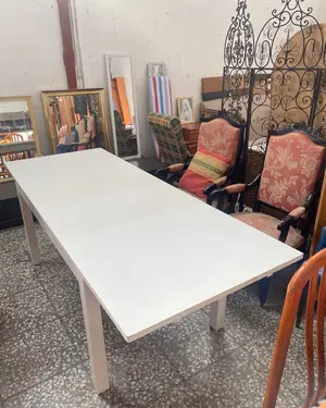 Mesa extensible ikea blanca - miniatura 5