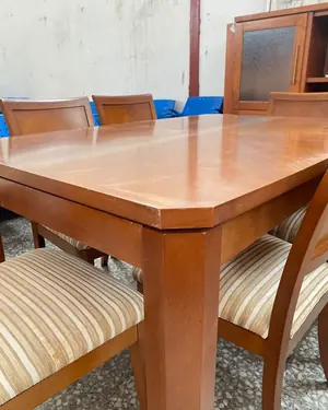 Conjunto de mesa extensible y sillas de comedor - miniatura 2