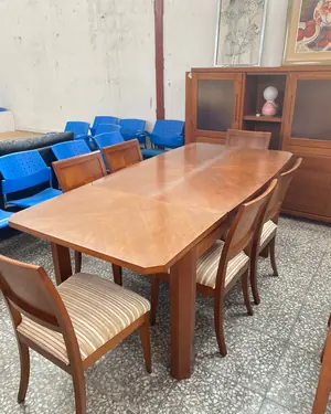 Conjunto de mesa extensible y sillas de comedor - miniatura 4