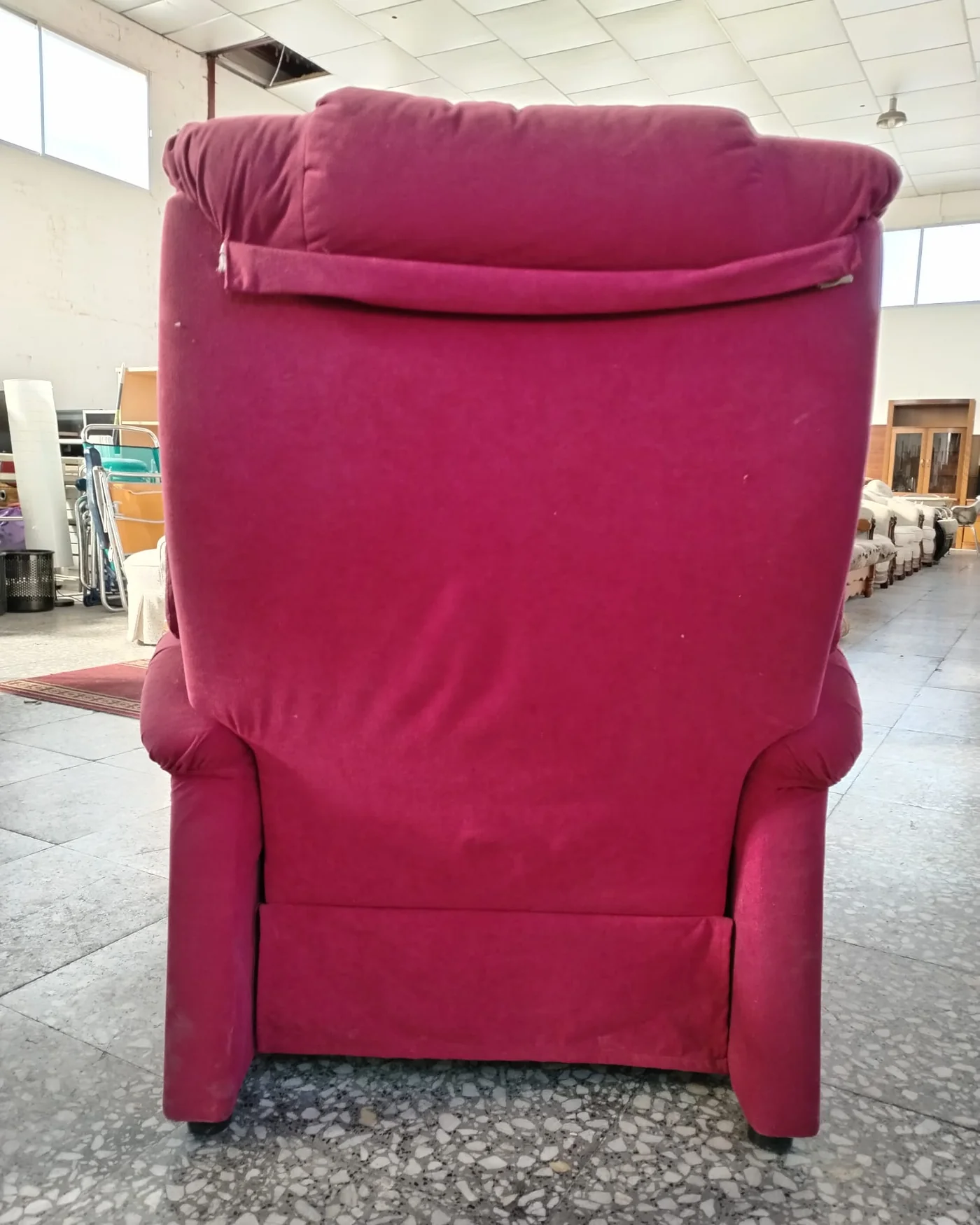Sillon reclinable rosa - imagen 2