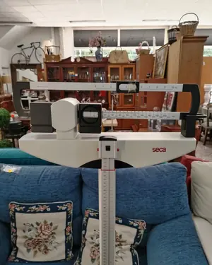 Báscula de pie seca con estadiómetro - miniatura 2