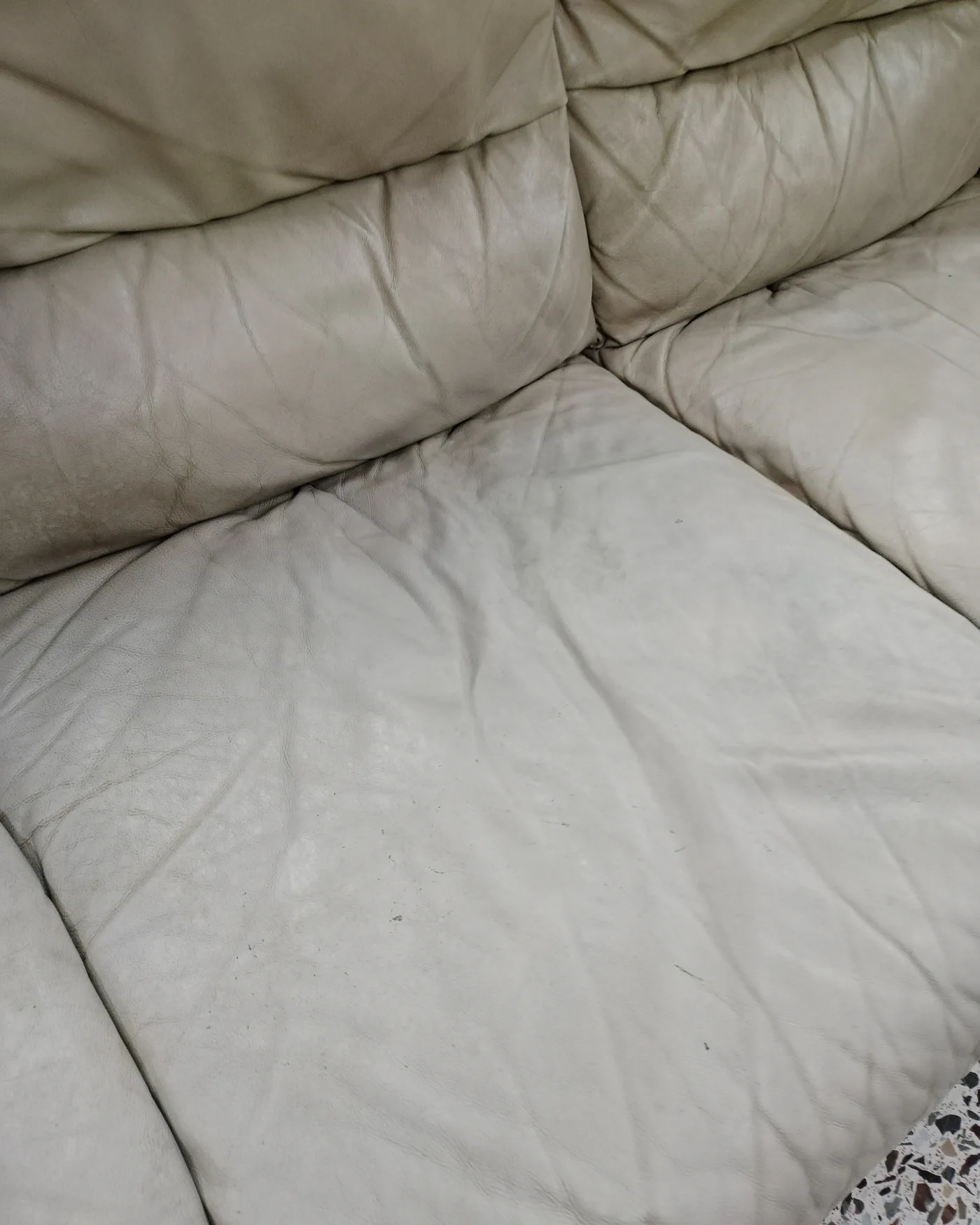 Gran sofá rinconero de piel Natuzzi con reclinables - imagen 6
