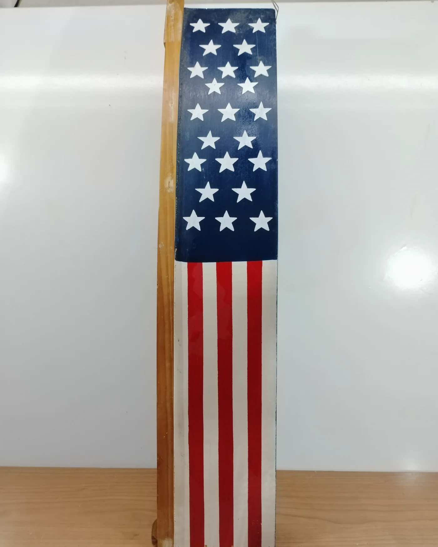 Mini repisa en forma de barco con bandera de estados unidos - imagen 4