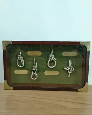 Cuadro con nudos marinos - miniatura 1