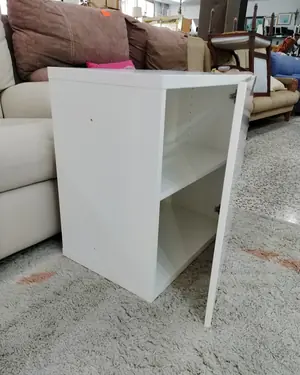 Módulo de pared blanco con puerta y estante - miniatura 5