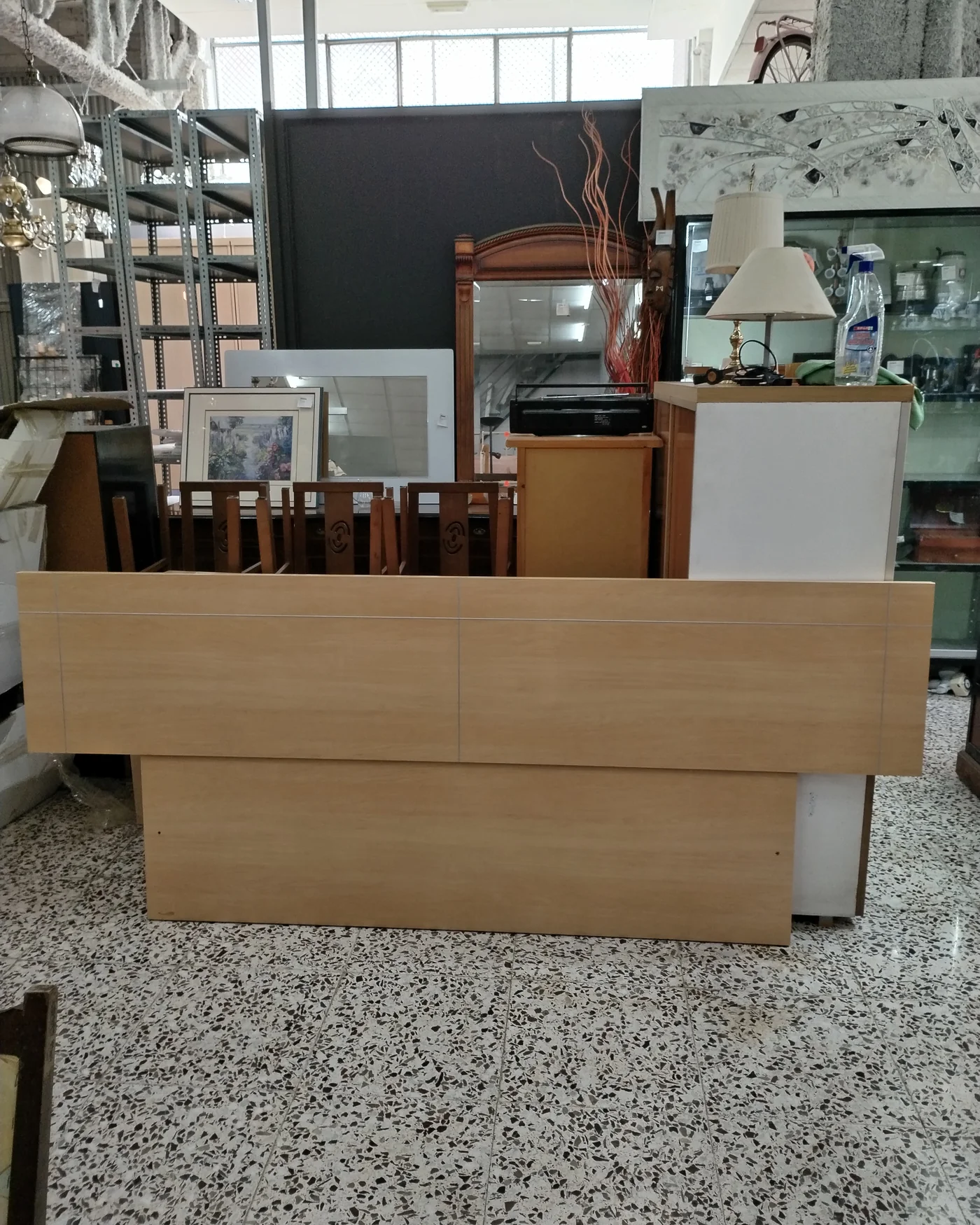 Cabecero de madera de diseño moderno - imagen 1