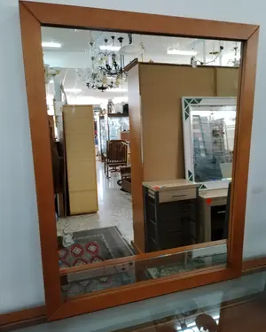 Recibidor con espejo de madera y cristal - miniatura 4