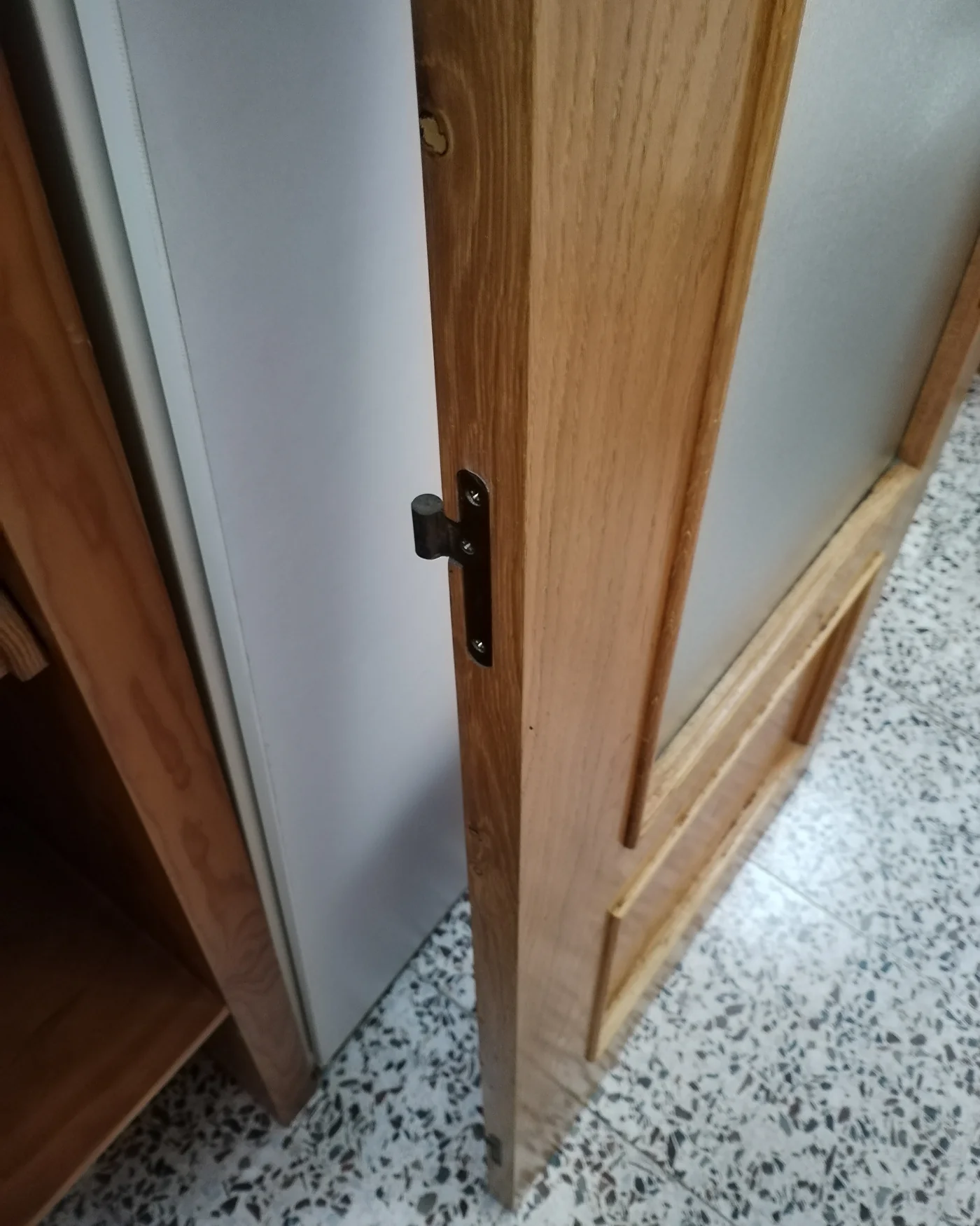 Puerta de interior de madera con cristal esmerilado - imagen 5