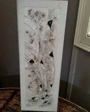 Cuadro en relieve abstracto - miniatura 1