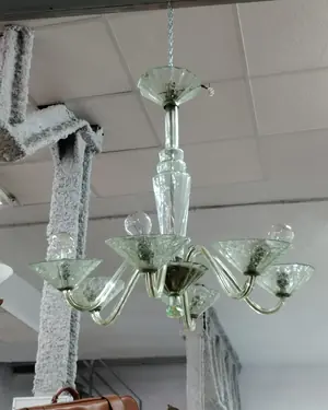 Lámpara de cristal de Murano - miniatura 1