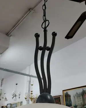 Lámpara de techo con cadena y diseño etrusco - miniatura 4