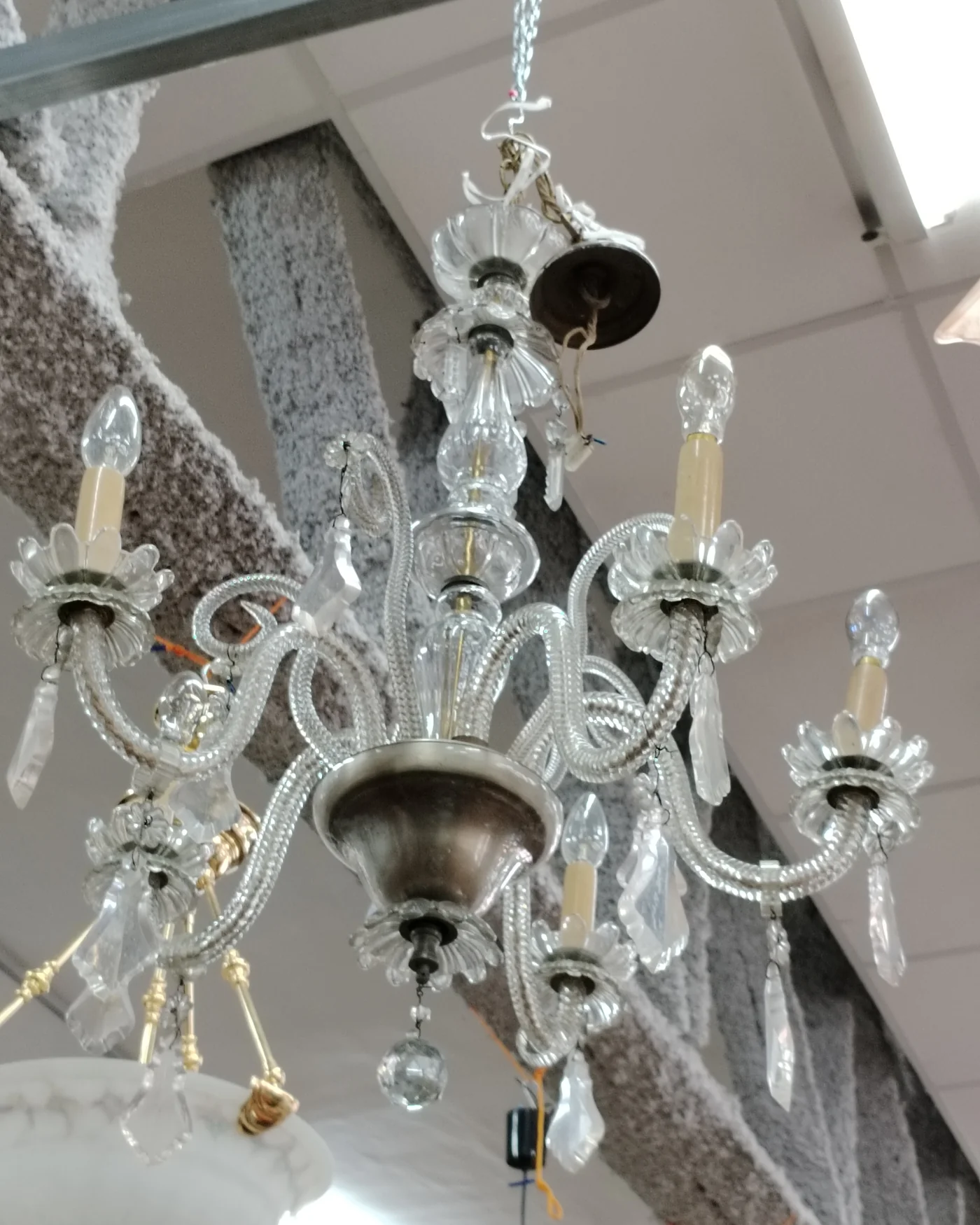 LAMPARA Cristal tallado - imagen 3