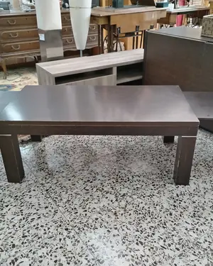 Mesa de centro elevable de madera oscura - miniatura 4